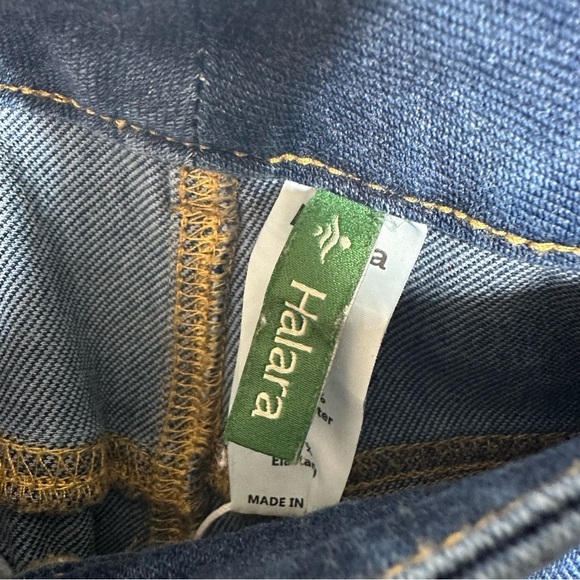 Halara Flex™ NEW! High Waisted Washed Stretchy Knit Casual Bootcut Jeans Size S - Picture 7 of 15